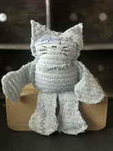 Load image into Gallery viewer, Baby Blue Vintage Chenille Cat