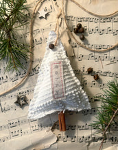 Load image into Gallery viewer, Vintage Chenille Christmas Tree Ornament