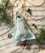 Load image into Gallery viewer, Vintage Christmas Hobnail Tree Ornament
