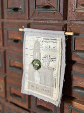 Load image into Gallery viewer, Vintage Music Page He is Risen Church Banner
