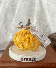 Load image into Gallery viewer, Tiny Chenille Pumpkins
