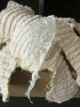 Load image into Gallery viewer, Vintage Avocado Green and Cream Cat
