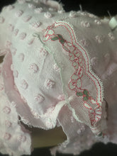 Load image into Gallery viewer, Pink Polka Dot Vintage Chenille Cat
