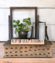 Load image into Gallery viewer, Hygge Home Vintage Scrabble Sign
