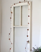 Load image into Gallery viewer, Rusty 6 ft. Rustic Small Primitive Heart Garland
