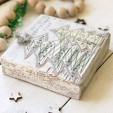 Load image into Gallery viewer, Vintage Music Page Oh Christmas Tree Wood Distressed Sign
